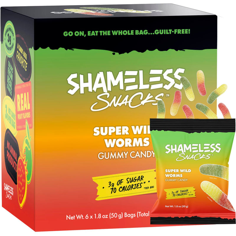 Shameless Snacks - Healthy Low Calorie Snacks, Low Carb Keto Gummies